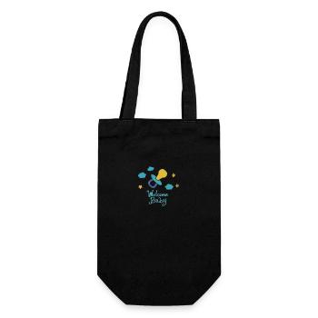 welcome baby - Sac à bouteille - noir - Devant
