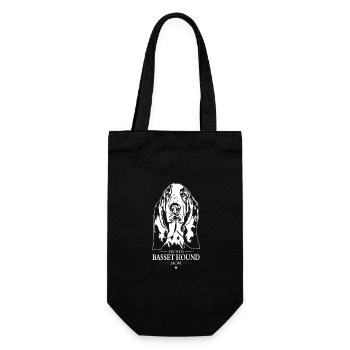 Basset Hound Maman Chien Chien Wilsigns - Sac à bouteille - noir - Devant