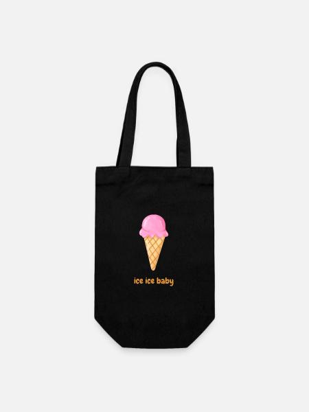 Eis eis baby - Gift Bag for Bottles - black