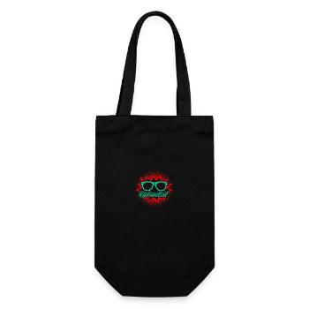 Proud To Be An Optometrist - Gift Bag for Bottles - black - Front