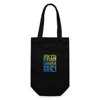 Gran Canaria 2024 - Gift Bag for Bottles - black - Front