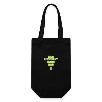 Chemical Technician as Funny - Gift Bag for Bottles - black - Front