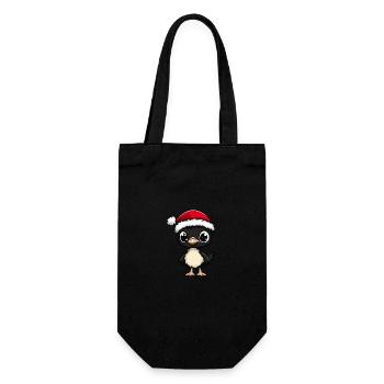 Bouquet Noël Mignon - Sac à bouteille - noir - Devant