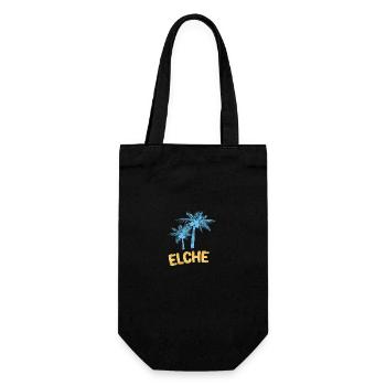 Elche Elche - Geschenkbeutel für Flaschen - Schwarz - Vorne