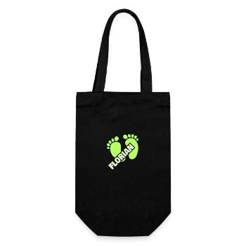 Birth Florian - Gift Bag for Bottles - black - Front