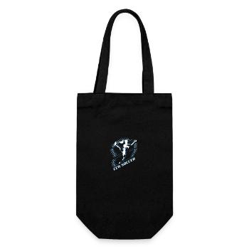 Soccer I Love Playing Soccer - Gift Bag for Bottles - black - Front