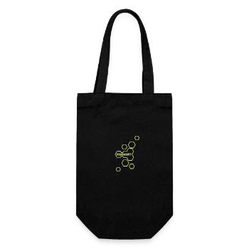 Name Herbert - Gift Bag for Bottles - black - Front