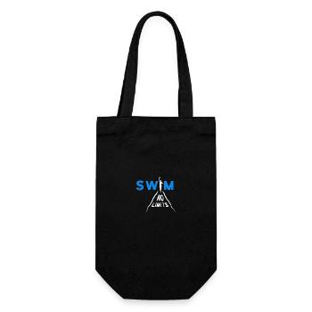 Swimming Swim No Limits - Gift Bag for Bottles - black - Front