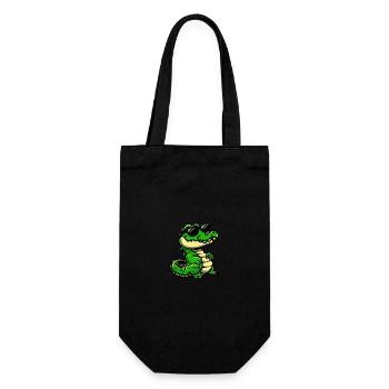 Alligator Cool Animal - Sac à bouteille - noir - Devant