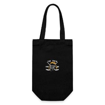 Hockey The Puck Stops Her - Gift Bag for Bottles - black - Front