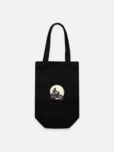 Chevauchée sur la Lune - Sac à bouteille - noir