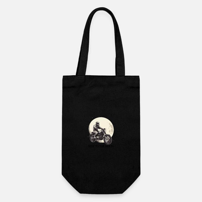 Chevauchée sur la Lune - Sac à bouteille - noir