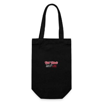 Red Heads Worth It Absolute - Gift Bag for Bottles - black - Front