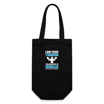 Trainer - Gift Bag for Bottles - black - Front