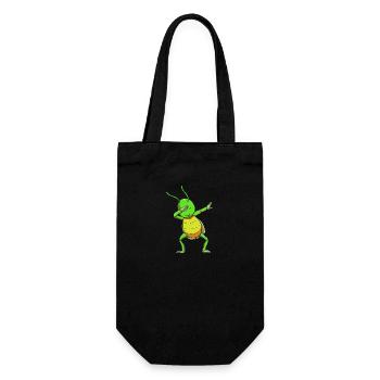 Grasshopper grasshopper - Gift Bag for Bottles - black - Front
