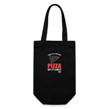 Dad Joke Father's Day Funny Sayings - Gift Bag for Bottles - black - Front