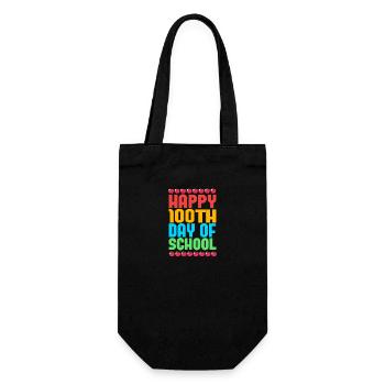 2nd Grade - Gift Bag for Bottles - black - Front