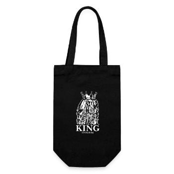 Afghan Hound King of everything Wilsigns - Gift Bag for Bottles - black - Front