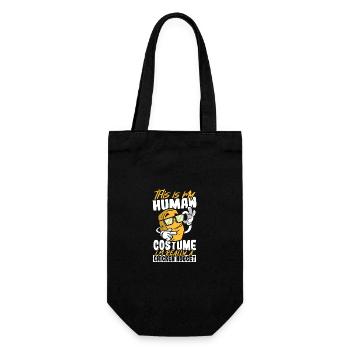 Mon costume humain, je suis vraiment un - Sac à bouteille - noir - Devant