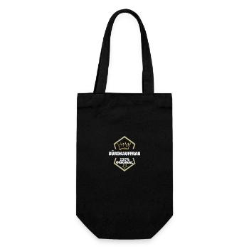 Employé de bureau comme travail - Sac à bouteille - noir - Devant