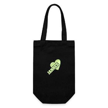 Jannes comme l’or - Sac à bouteille - noir - Devant