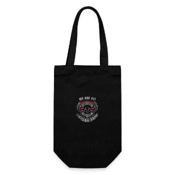 Correctional Officer Pride - Gift Bag for Bottles - black - Front