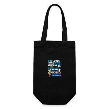 Swimming Shirt - Gift Bag for Bottles - black - Front