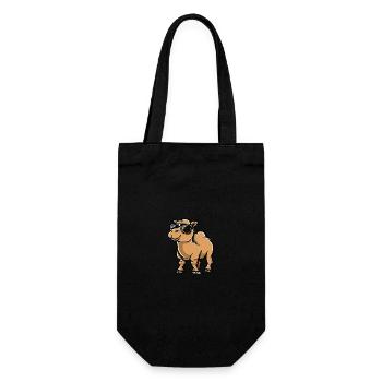 Chameau Cool Animal - Sac à bouteille - noir - Devant