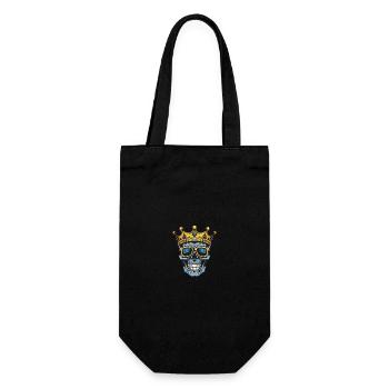 Crâne Roi - Sac à bouteille - noir - Devant