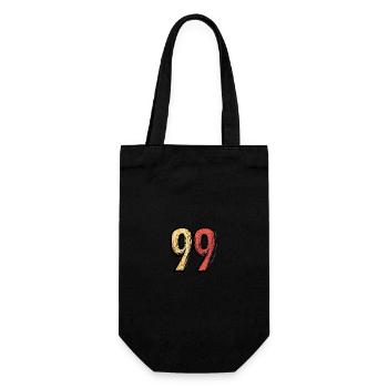 99 Number Comic - Gift Bag for Bottles - black - Front