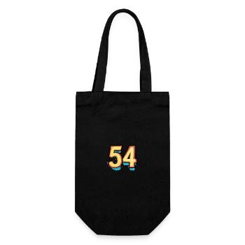 54 Number Comic - Gift Bag for Bottles - black - Front