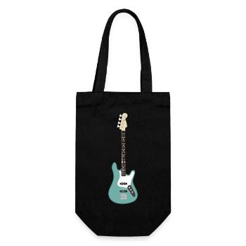Guitare basse Seafoam Green - Sac à bouteille - noir - Devant
