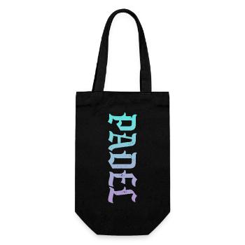 Padel Sport - Gift Bag for Bottles - black - Front