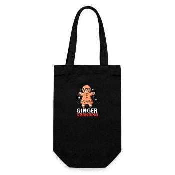 bonhomme en pain d’épice Coeur en pain d’épice Snacking en pain d’épice - Sac à bouteille - noir - Devant