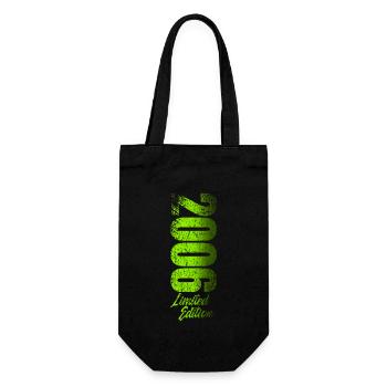 18e anniversaire 2006 Année de naissance - Sac à bouteille - noir - Devant