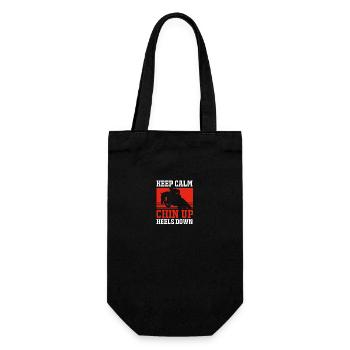 Show Jumping Show Jumping - Gift Bag for Bottles - black - Front
