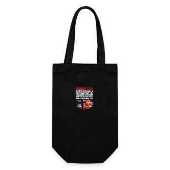 Firefighter Fire Brigade - Gift Bag for Bottles - black - Front