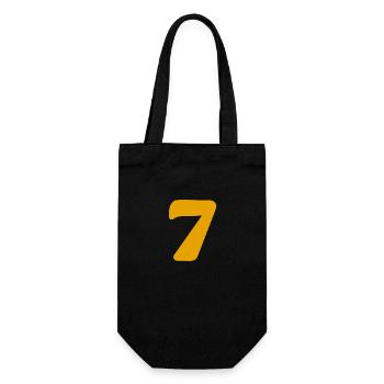 7 - Gift Bag for Bottles - black - Front