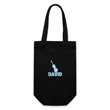 Viola David - Gift Bag for Bottles - black - Front