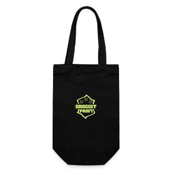 Occupation: Druggist - Gift Bag for Bottles - black - Front