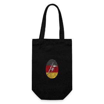 Angler Fishing - Gift Bag for Bottles - black - Front