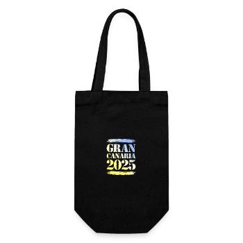 Gran Canaria 2025 - Gift Bag for Bottles - black - Front