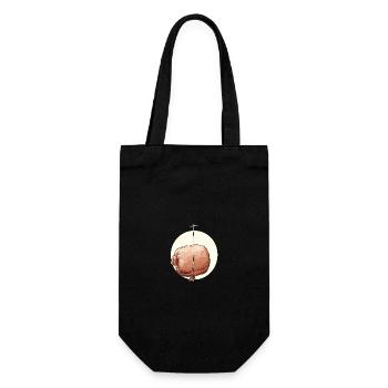 Hamstring - Gift Bag for Bottles - black - Front