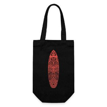 Maori Surf (version rouge) - Sac à bouteille - noir - Devant