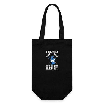 Scots Scottish Scotland - Gift Bag for Bottles - black - Front