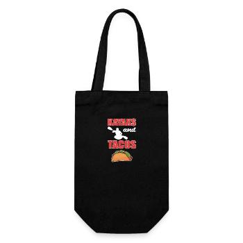 Kayaking Kayaking Canoeing Canoeing - Gift Bag for Bottles - black - Front