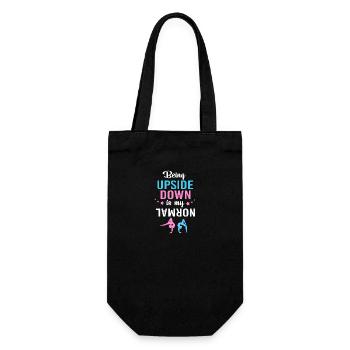 gymnast - Gift Bag for Bottles - black - Front
