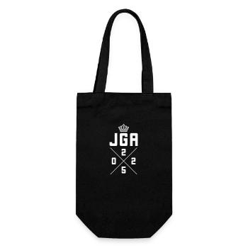 Jga 2025 Junggesellenabschied - Geschenkbeutel für Flaschen - Schwarz - Vorne