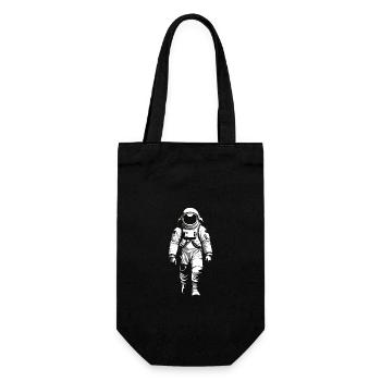 Astronaut - Profession Design Sticker - Gift Bag for Bottles - black - Front