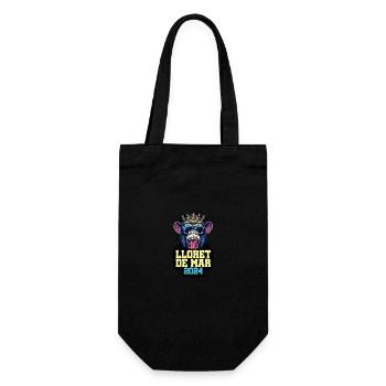 Lloret De Mar 2024 Monkey - Gift Bag for Bottles - black - Front